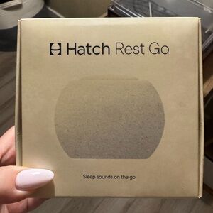 Unopened Hatch Rest Go Portable Sound Machine - Cream
